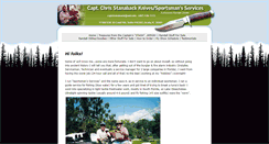 Desktop Screenshot of captainchrisstanabackrandallknives.com