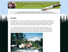 Tablet Screenshot of captainchrisstanabackrandallknives.com